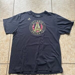 Adidas Black Atlanta United FC Short Sleeve Tee